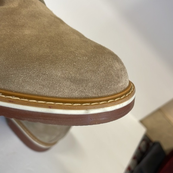 1901 Made In Italy Beige Suede Lace Up Men’s Oxford’s Shoes size 43 - Picture 13 of 14